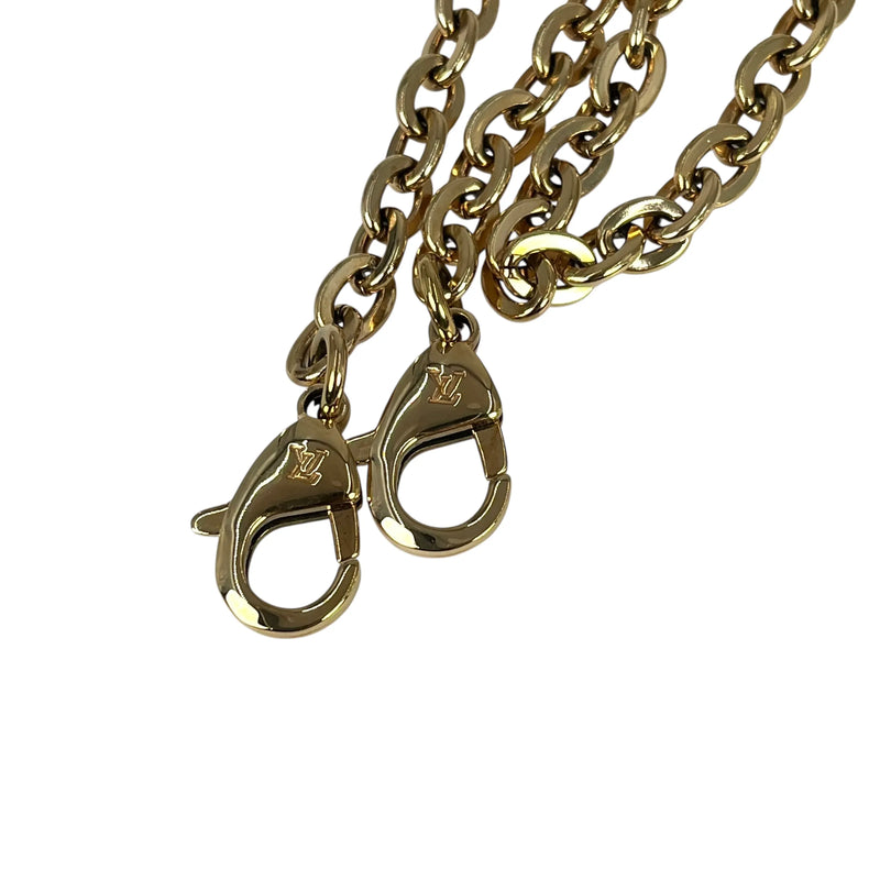 LOUIS VUITTON Pochette Felicie Monogram Empreinte Chain Wallet - Beige 