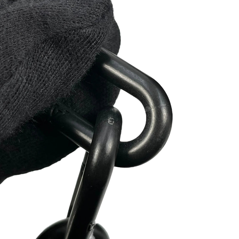 LOUIS VUITTON ミニ ソフト トランク モノグラム エクリプス ショルダーバッグ - ブラック