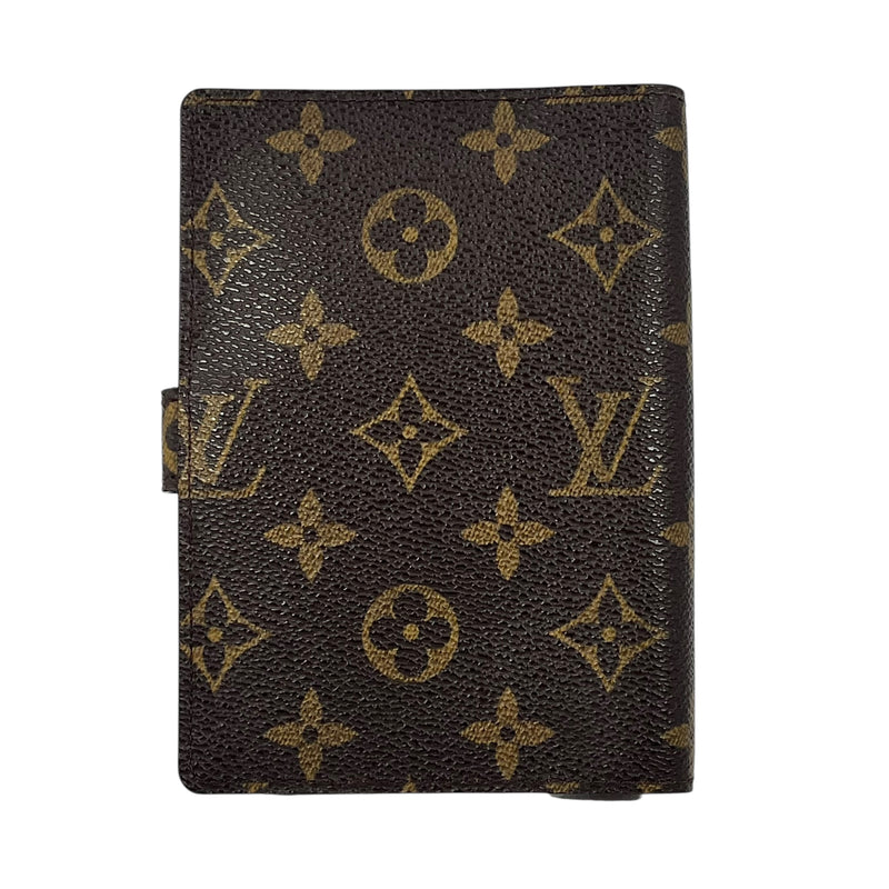 Louis Vuitton モノグラム キャンバス アジェンダ PM - ブラウン