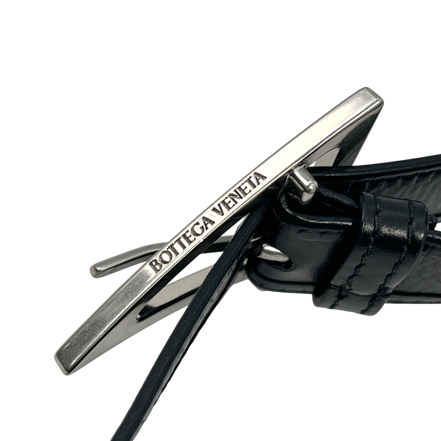 Bottega Veneta マキシ イントレチャート カセット ミニ ショルダーバッグ - ブラック