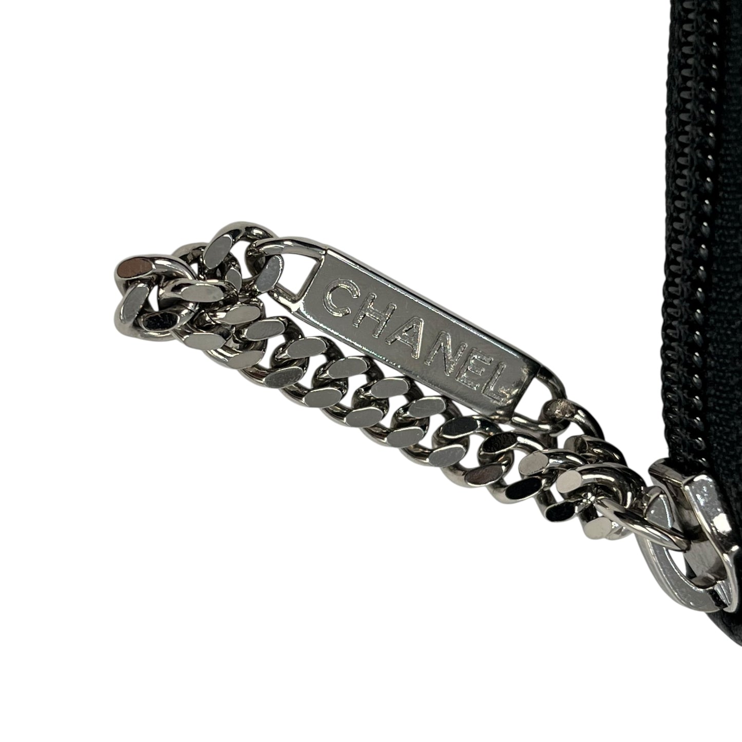 CHANEL Cambon Calfskin Long Wallet - Black 