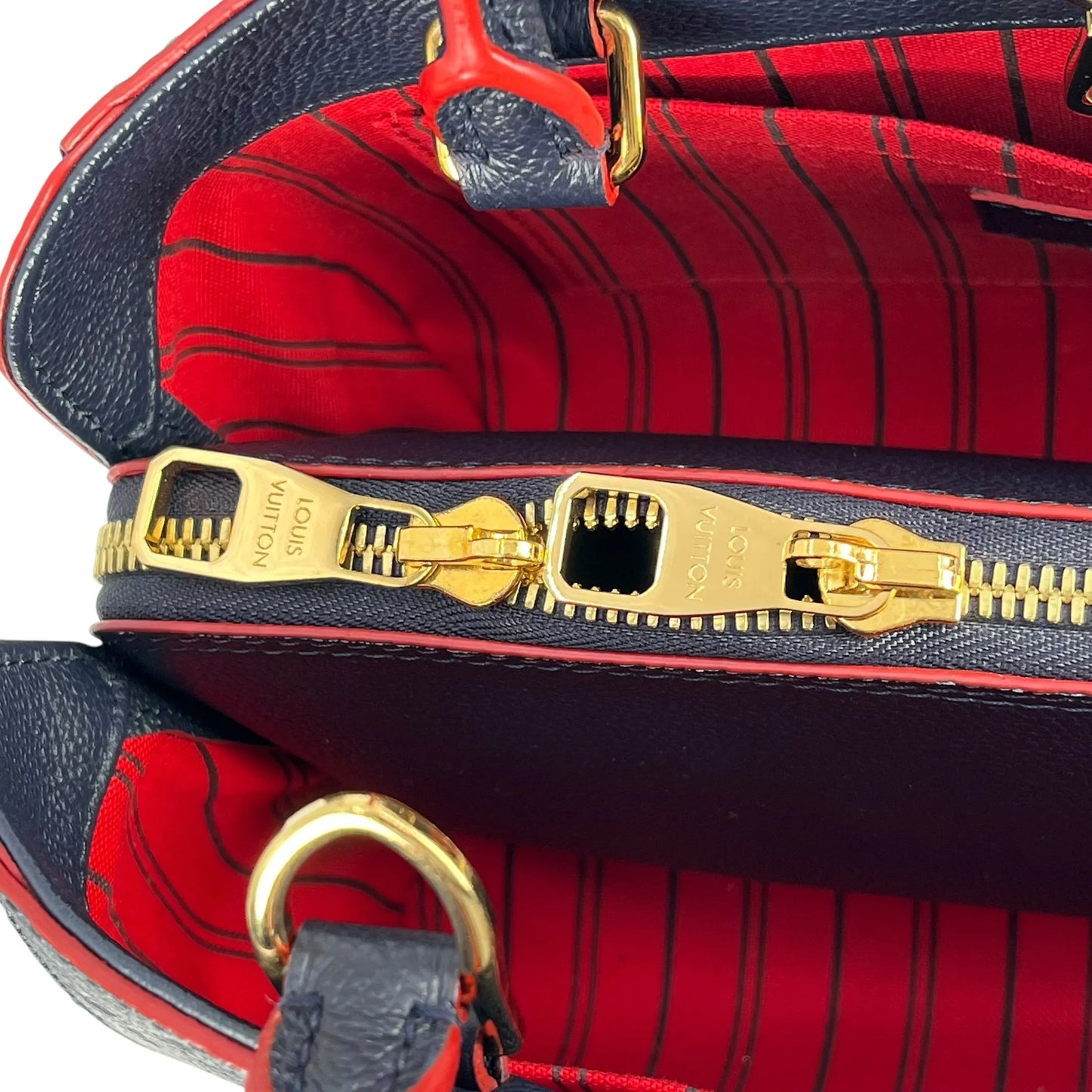 Louis Vuitton Monogram Empreinte Montaigne BB Handbag - Navy 