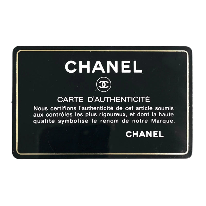 CHANEL Boy Chanel Pearl and Calfskin Chain Shoulder Bag - Black 