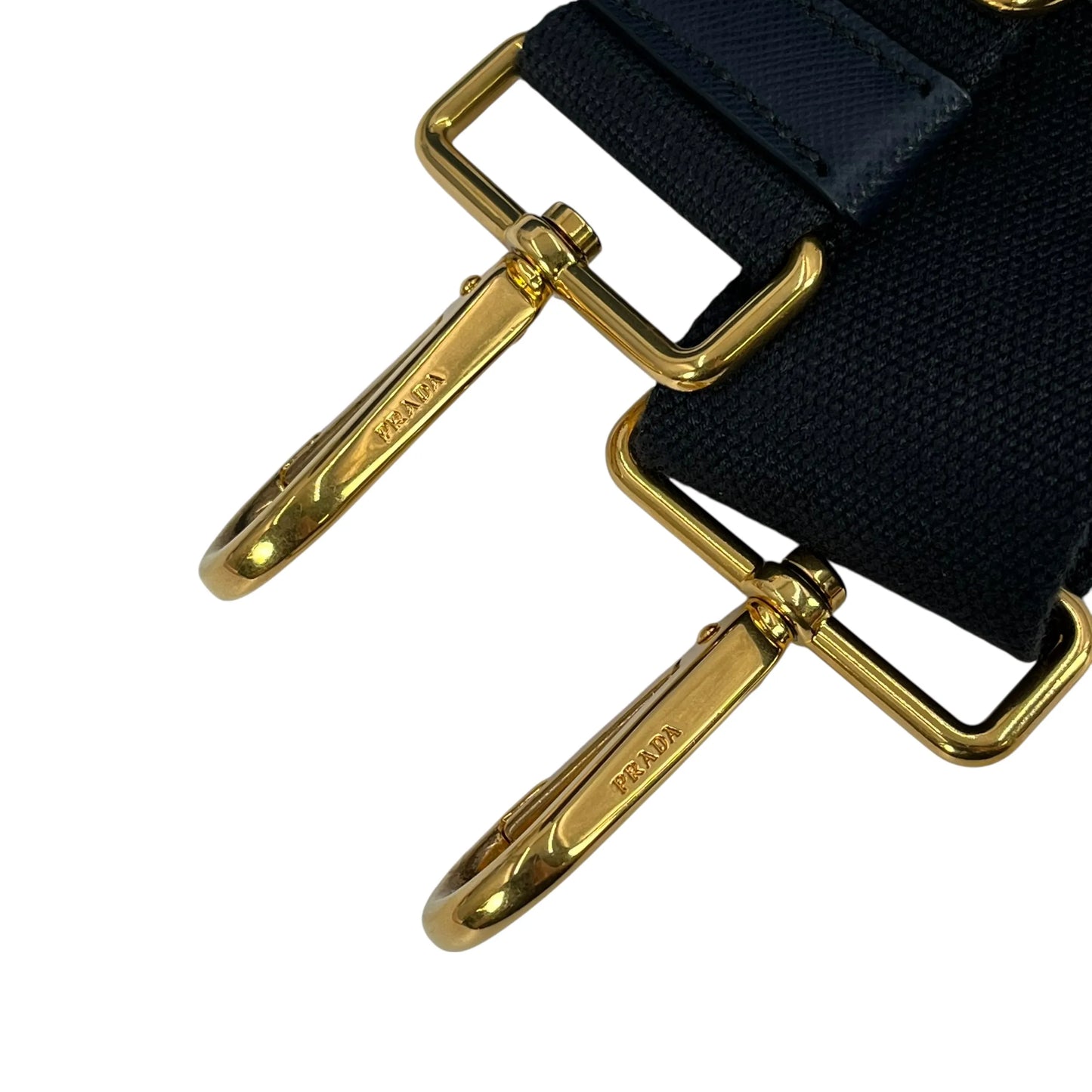 Prada Canapa Denim Tote Bag/Handbag - Blue 