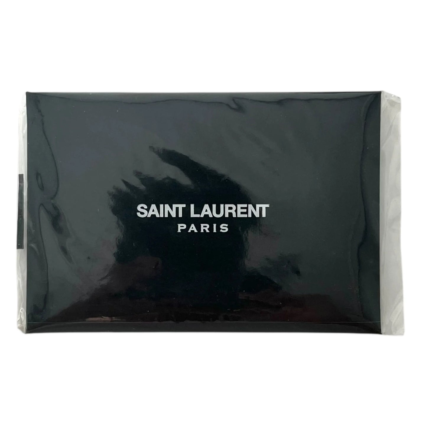 SAINT LAURENT ベイビーカバス レザー ハンドバッグ ショルダーバッグ - ブラック