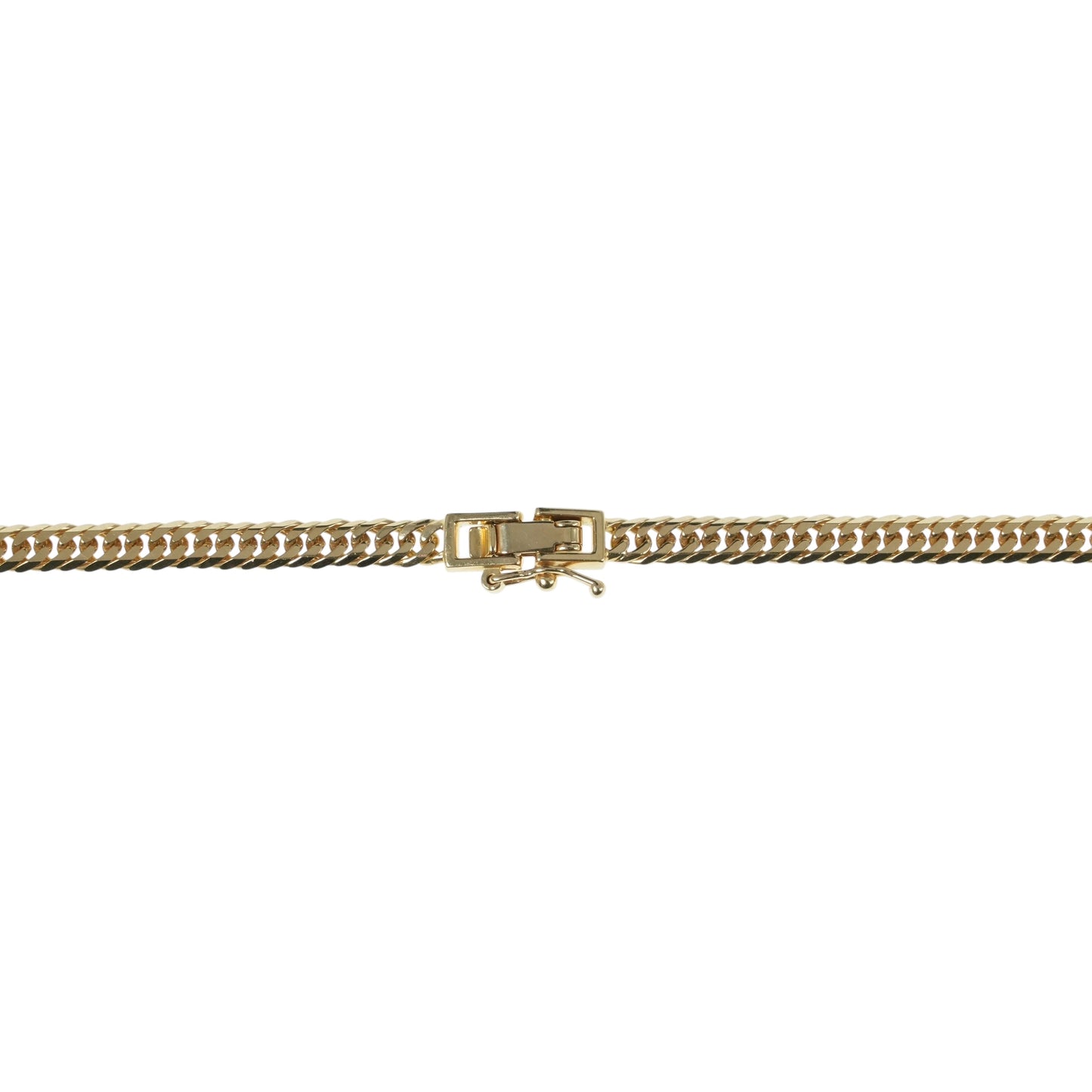 Curb Chain Necklace - 18KYG 