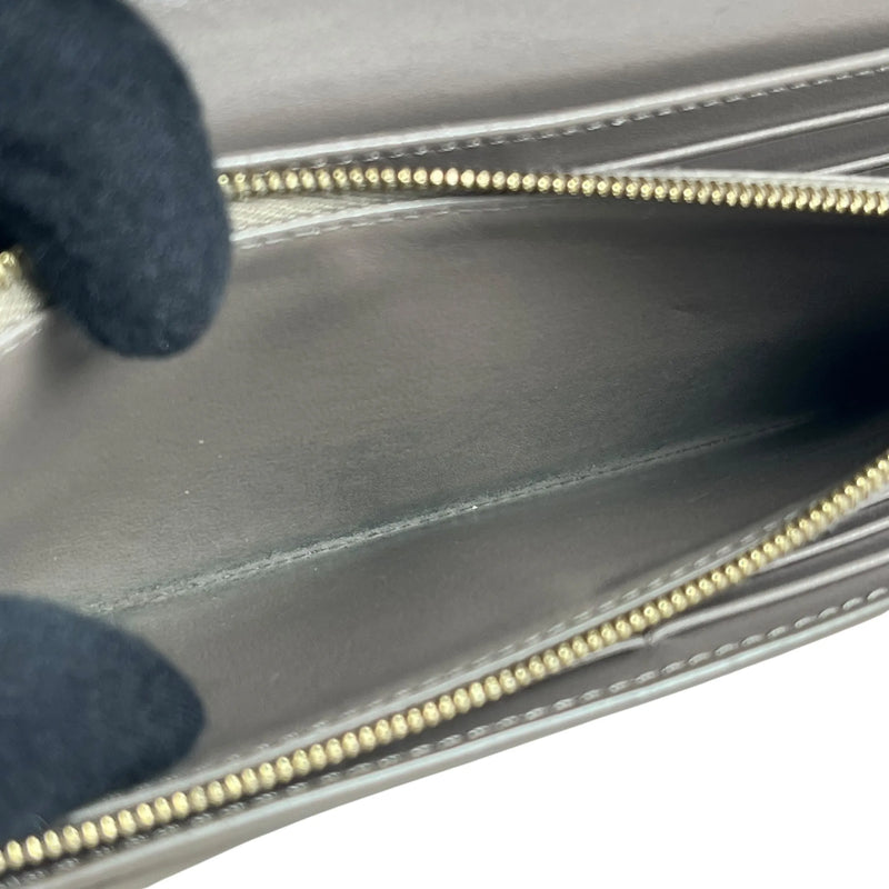 CELINE Large Flap Long Wallet - Gray 