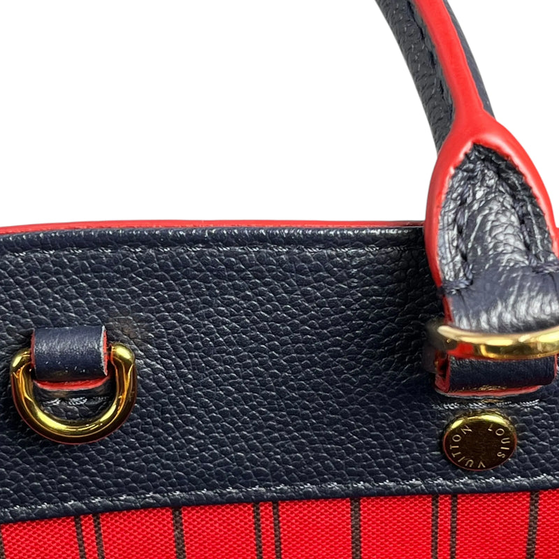 Louis Vuitton Monogram Empreinte Montaigne BB Handbag - Navy 