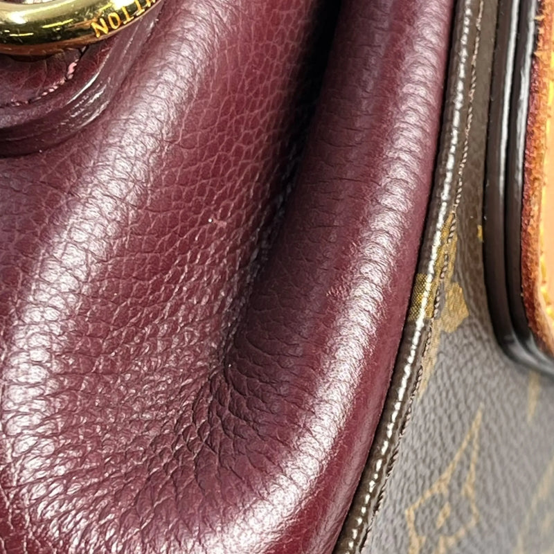 LOUIS VUITTON Monogram Eden PM Handbag/Shoulder Bag - Brown 