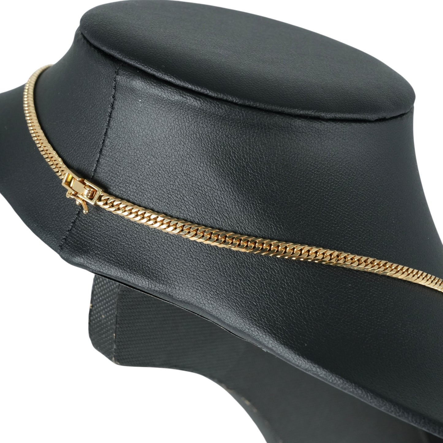 Curb Chain Necklace - 18KYG 