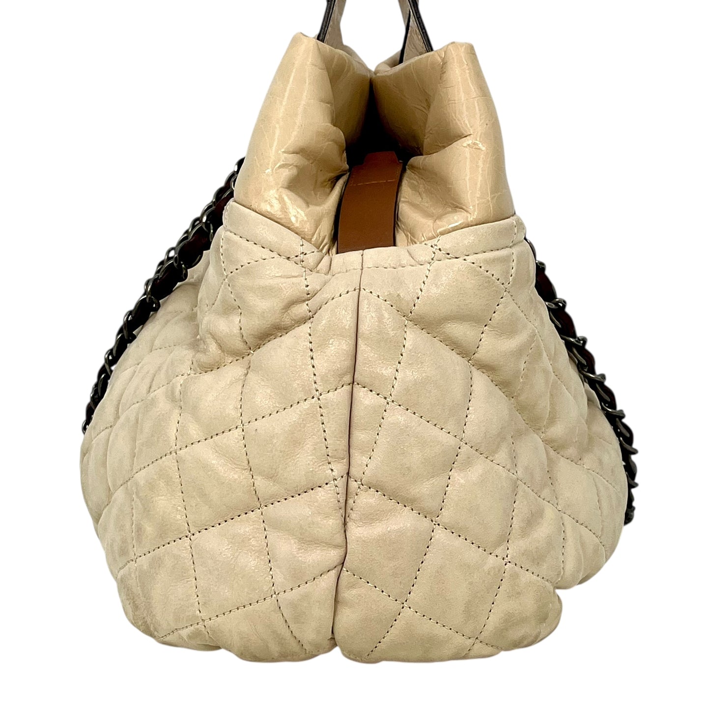 CHANEL IN THE MIX Handbag/Shoulder Bag - Beige 
