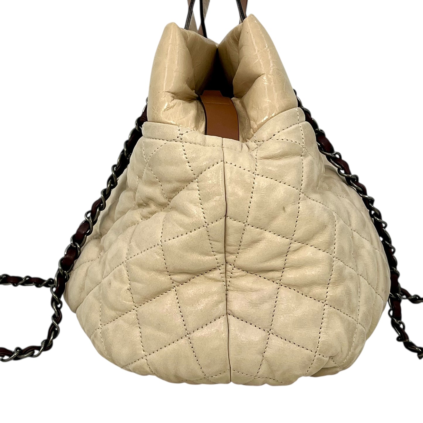 CHANEL IN THE MIX Handbag/Shoulder Bag - Beige 
