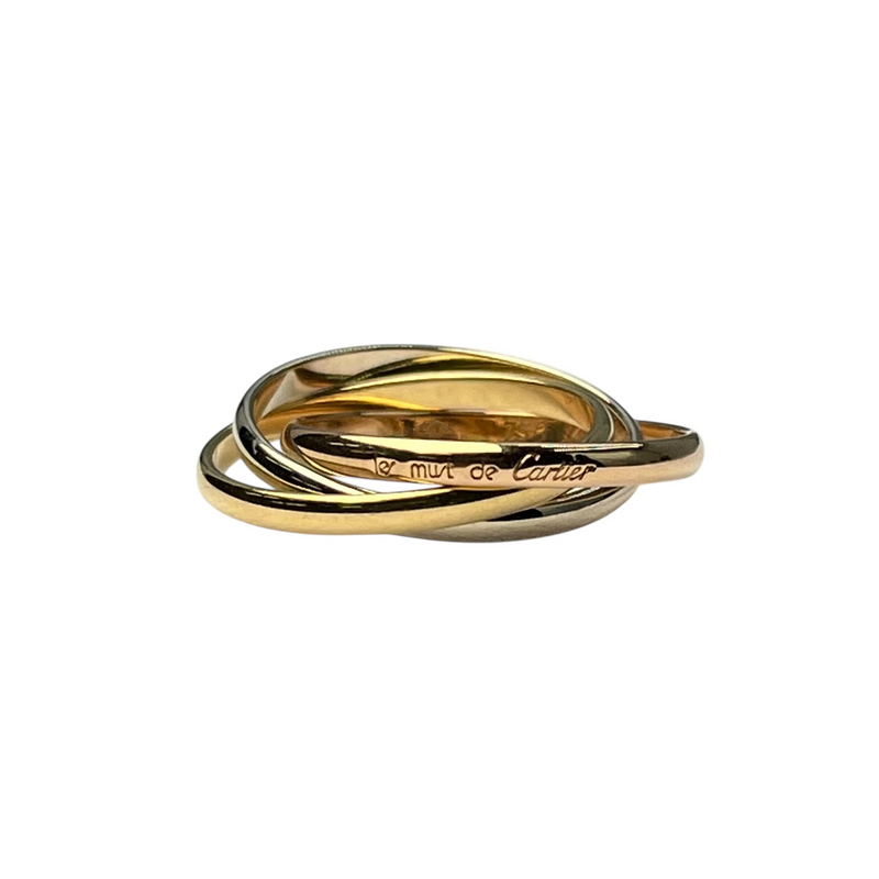 Cartier Trinity Ring Jewelry - 18KYG 18KWG 18KPG 