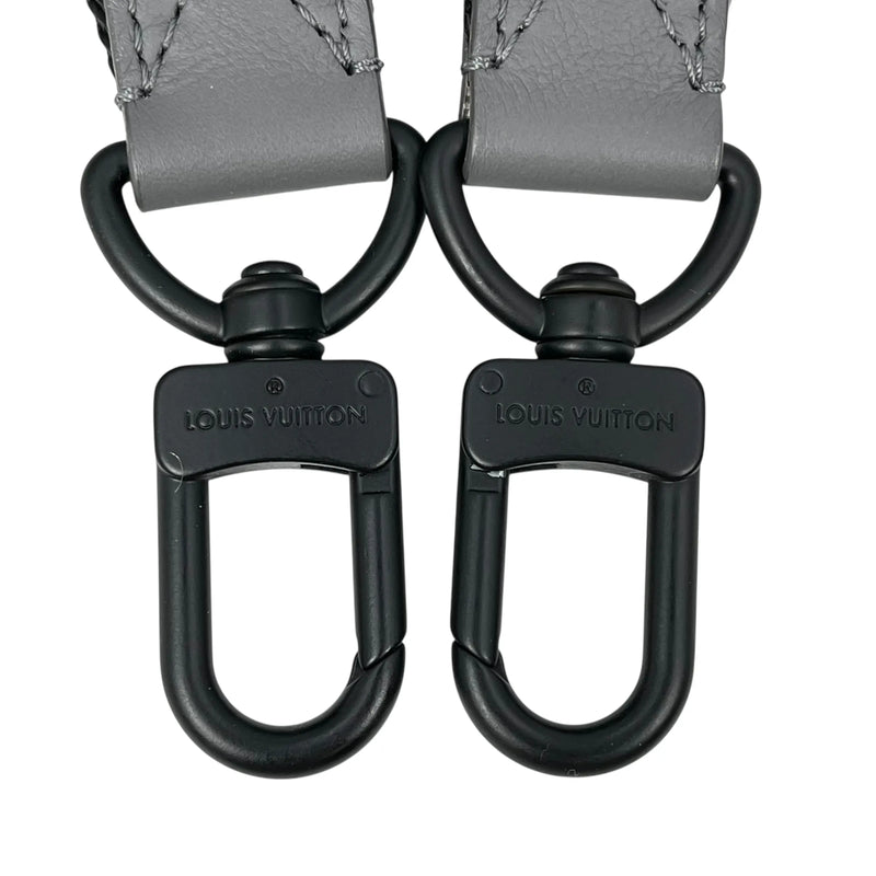 Louis Vuitton Trio Messenger Monogram Shadow Shoulder Bag - Grey 