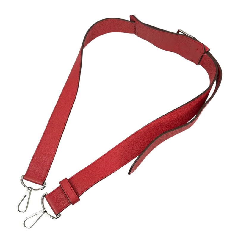 Hermès Gypsiere 37 Shoulder Bag in Taurillon Clemence Leather with N Stamp (2010) - Red 