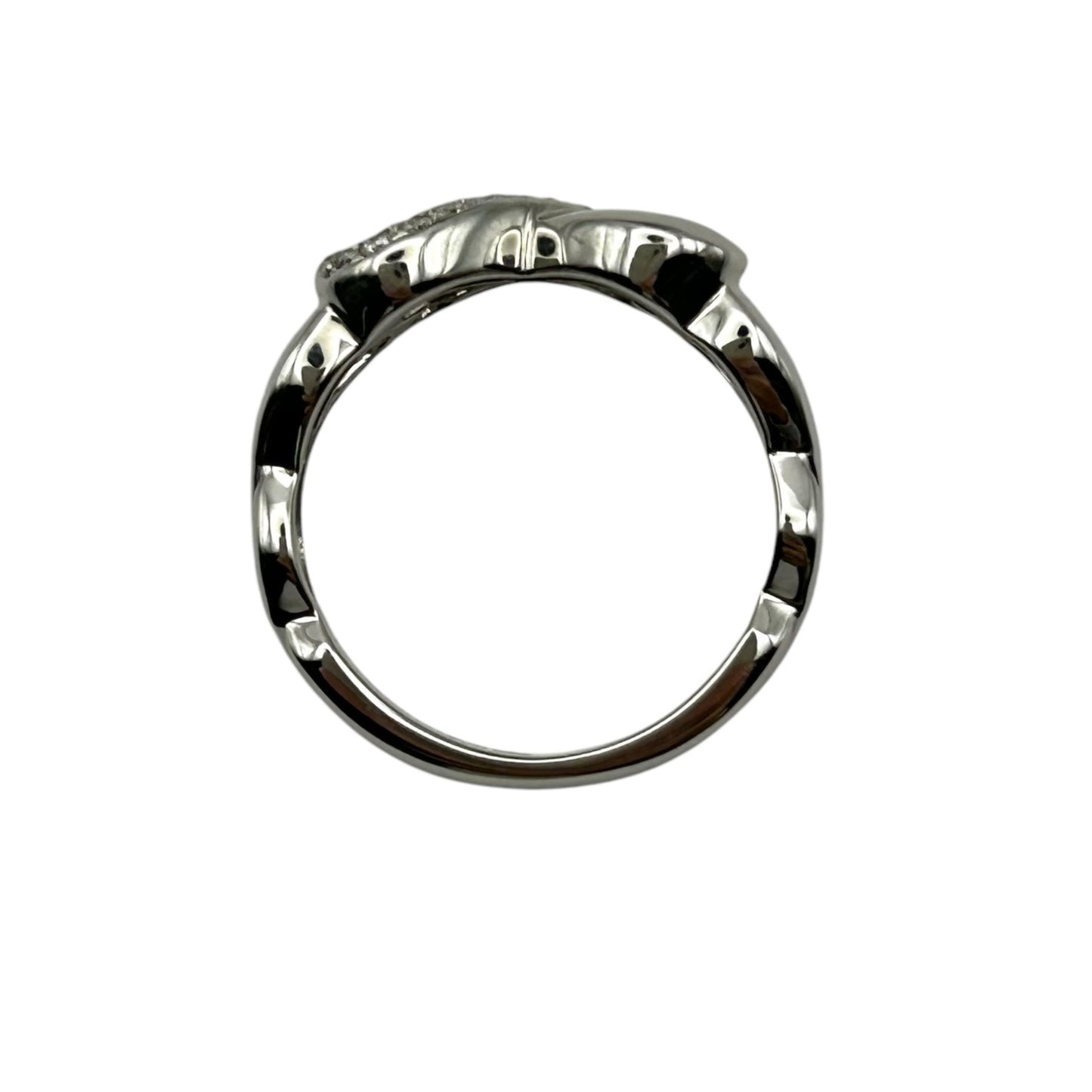 Tiffany & Co ダブルラビングハート ダイヤモンド リング ジュエリー - 18KWG