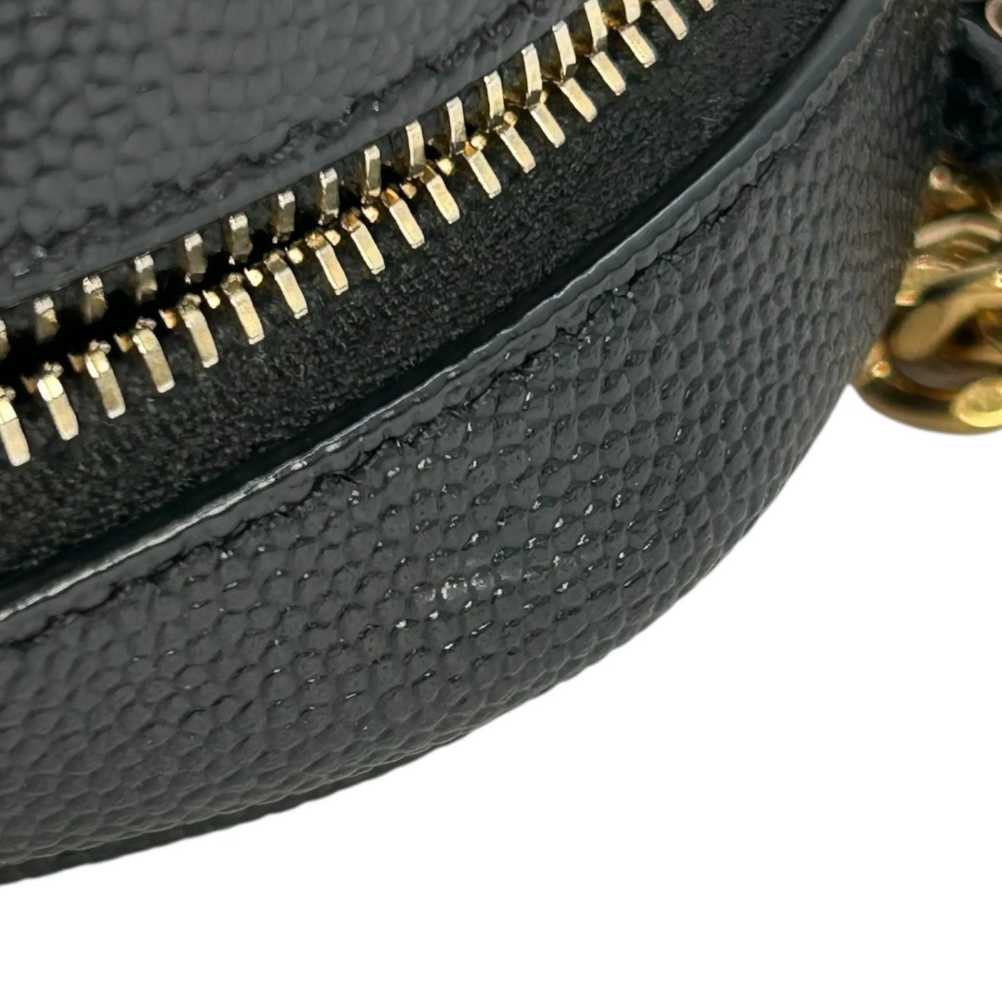 Saint Laurent ルー ミニ レザー チェーンショルダーバッグ - ブラック