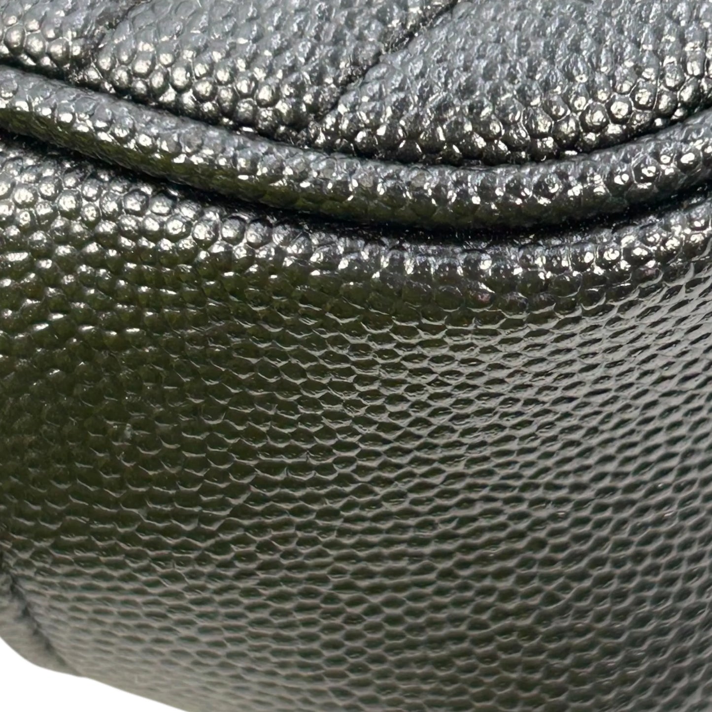 Saint Laurent ルー ミニ レザー チェーンショルダーバッグ - ブラック