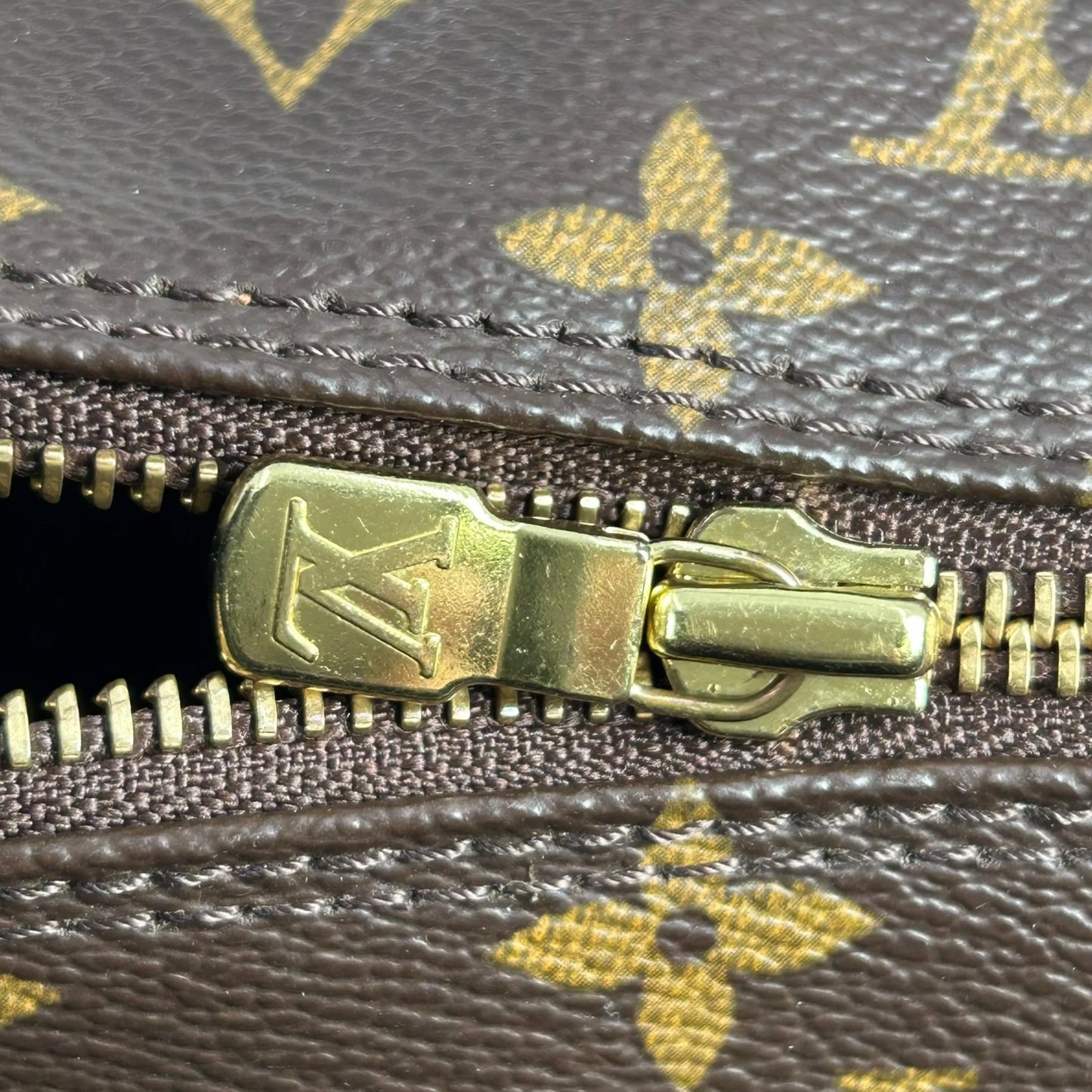 Louis Vuitton パピヨン30 モノグラム キャンバス ハンドバッグ - ブラウン