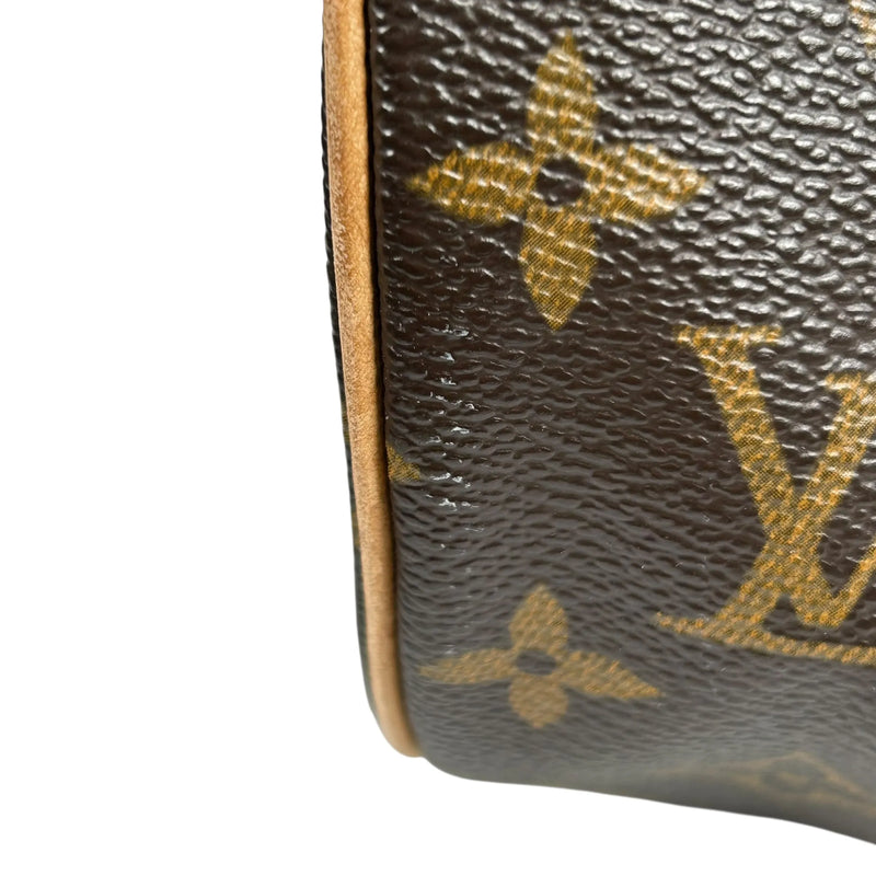 Louis Vuitton パピヨン30 モノグラム キャンバス ハンドバッグ - ブラウン