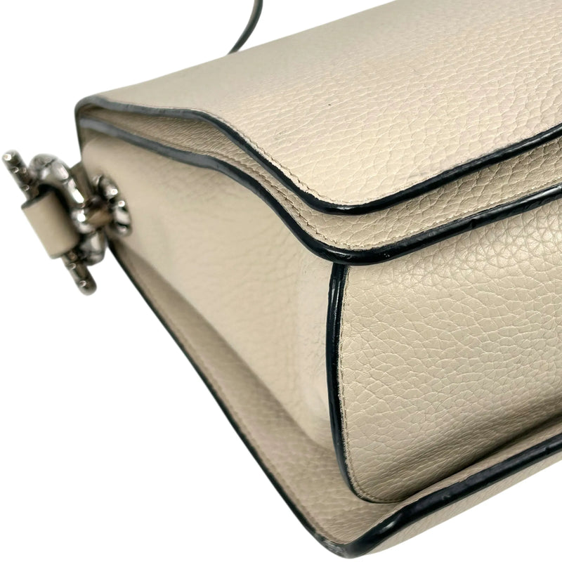 Loewe レザー ショルダーバッグ - ホワイト