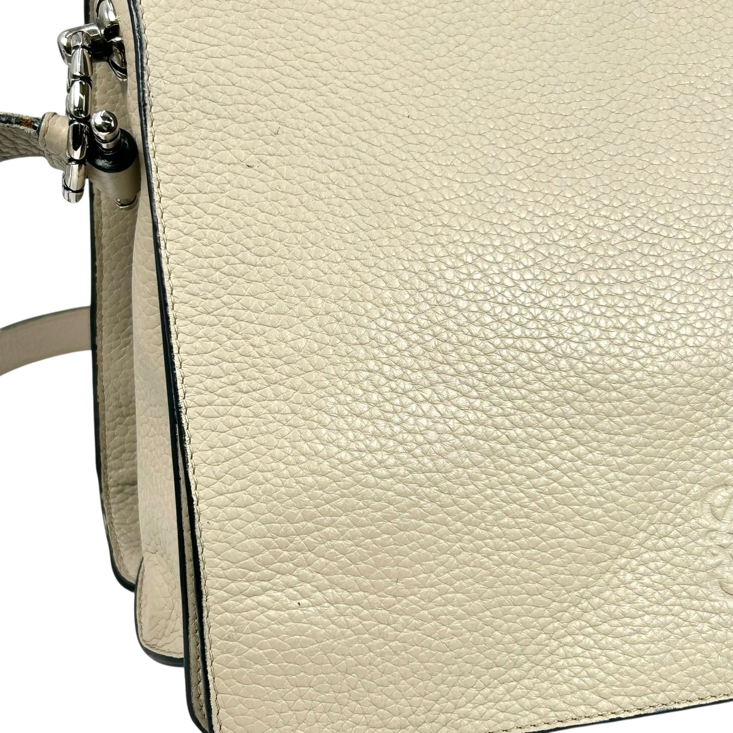 Loewe レザー ショルダーバッグ - ホワイト