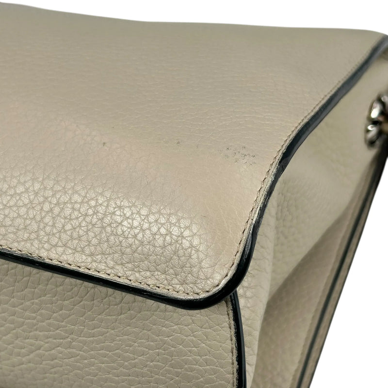 Loewe レザー ショルダーバッグ - ホワイト