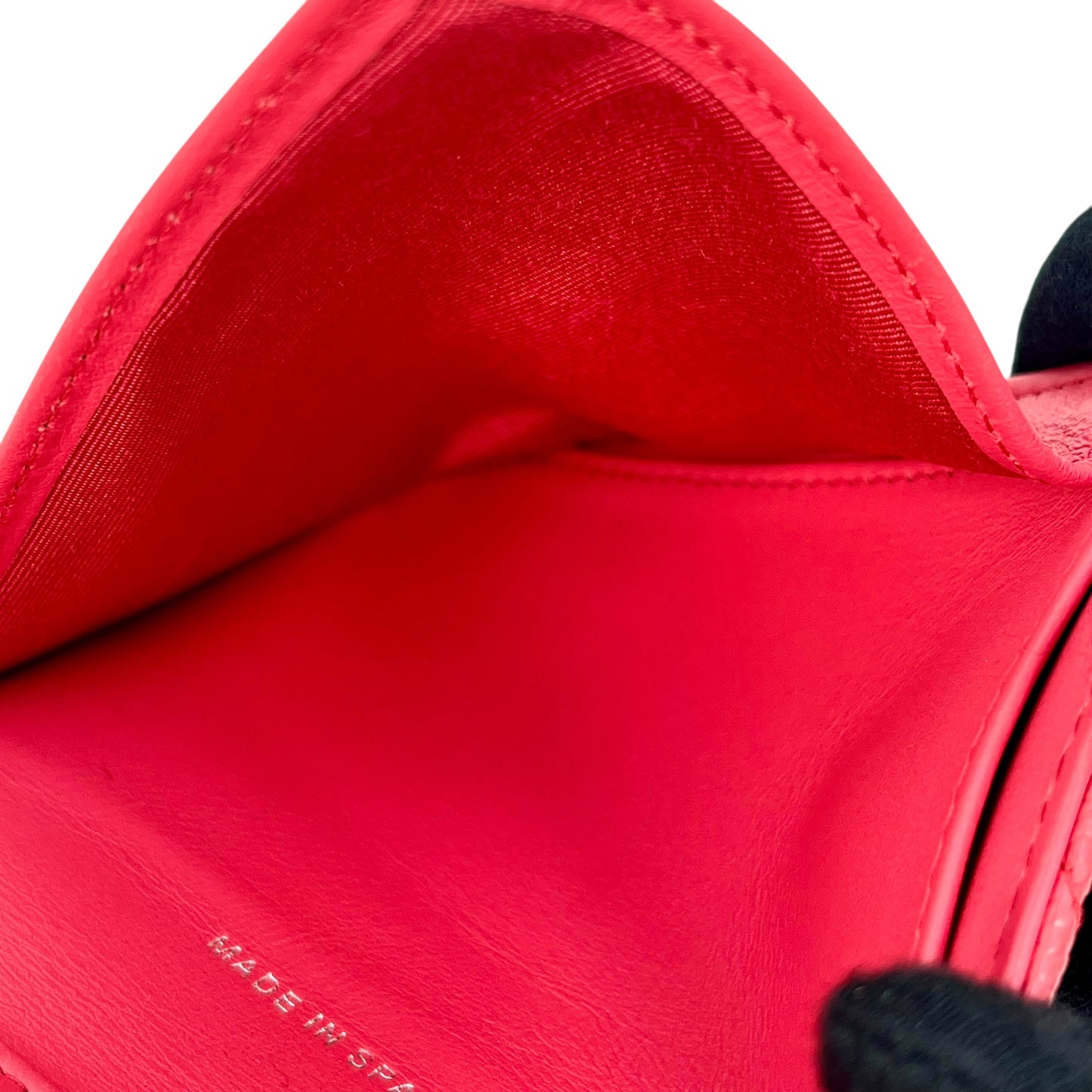 CHANEL マトラッセ キャビアスキン 二つ折り財布 コンパクトウォレット - ピンク