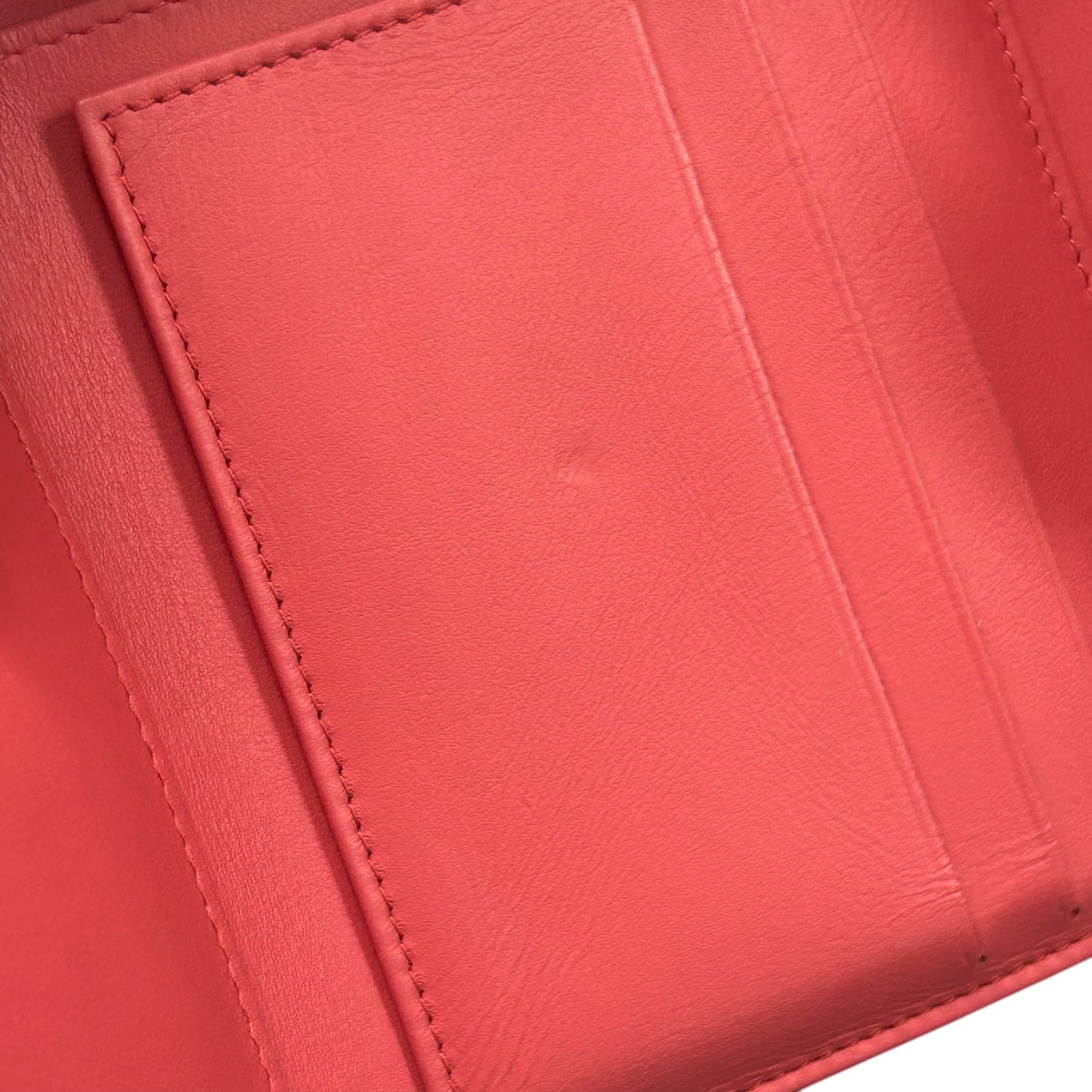 CHANEL マトラッセ キャビアスキン 二つ折り財布 コンパクトウォレット - ピンク