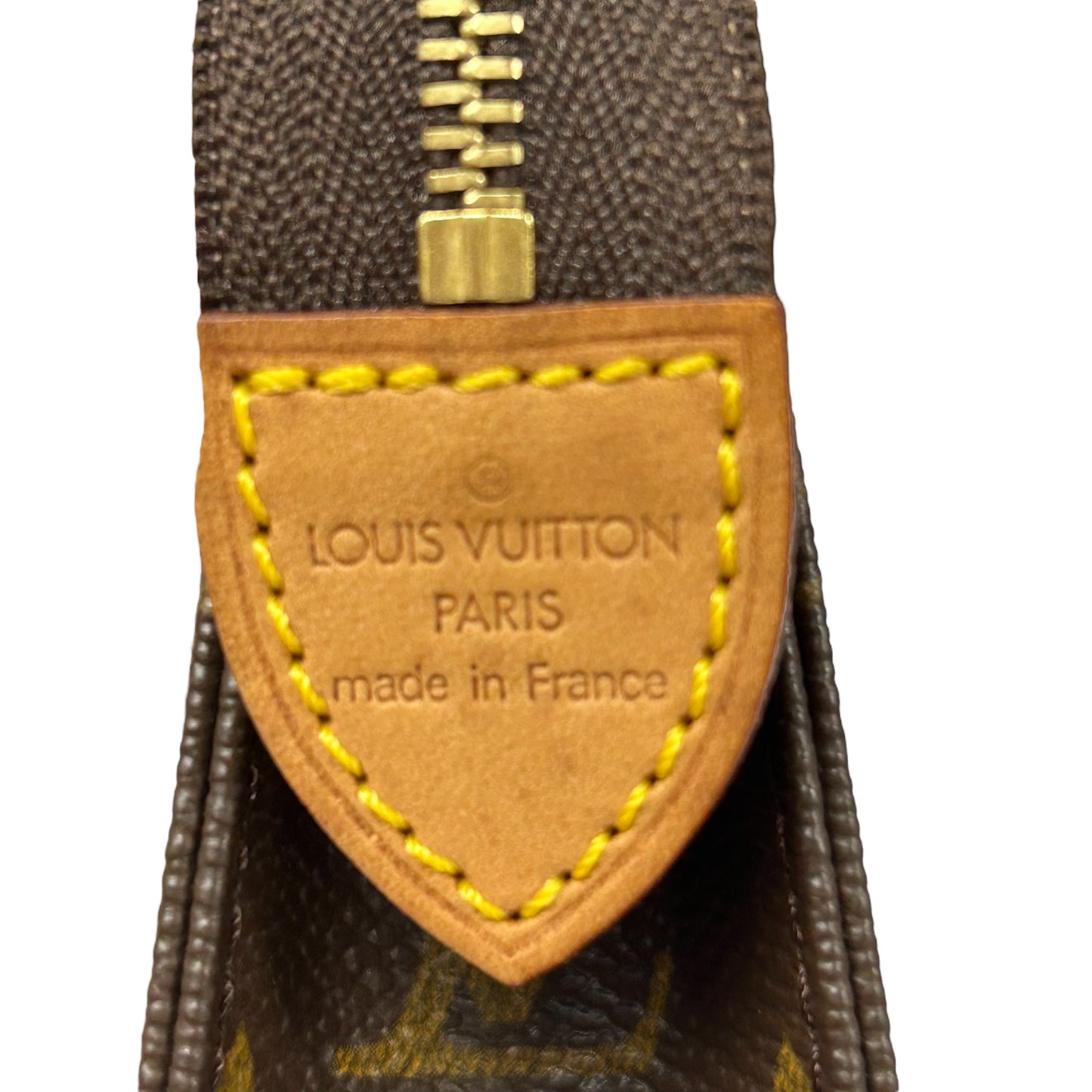 Louis Vuitton Monogram Canvas Pochette Cosmetic Pouch - Brown 