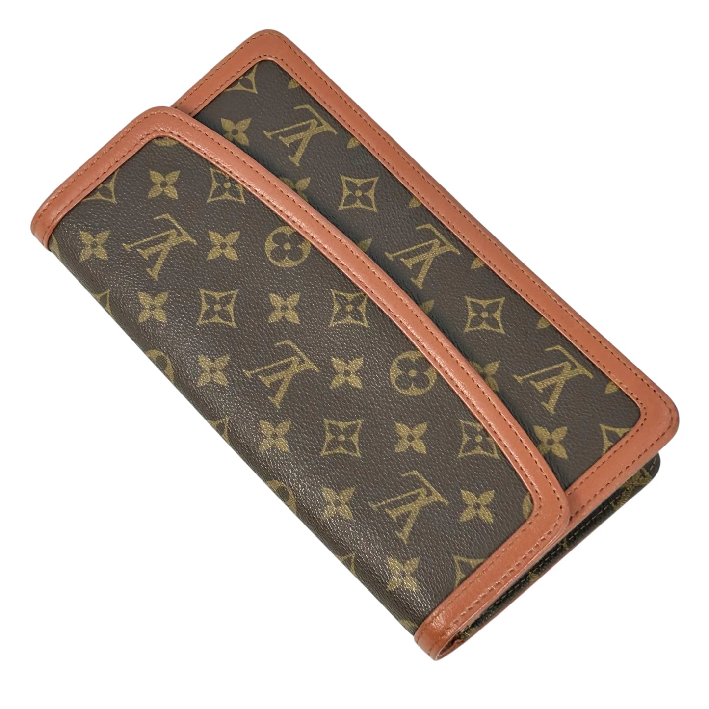 Louis Vuitton モノグラム キャンバス ポシェットダム クラッチバッグ - ブラウン