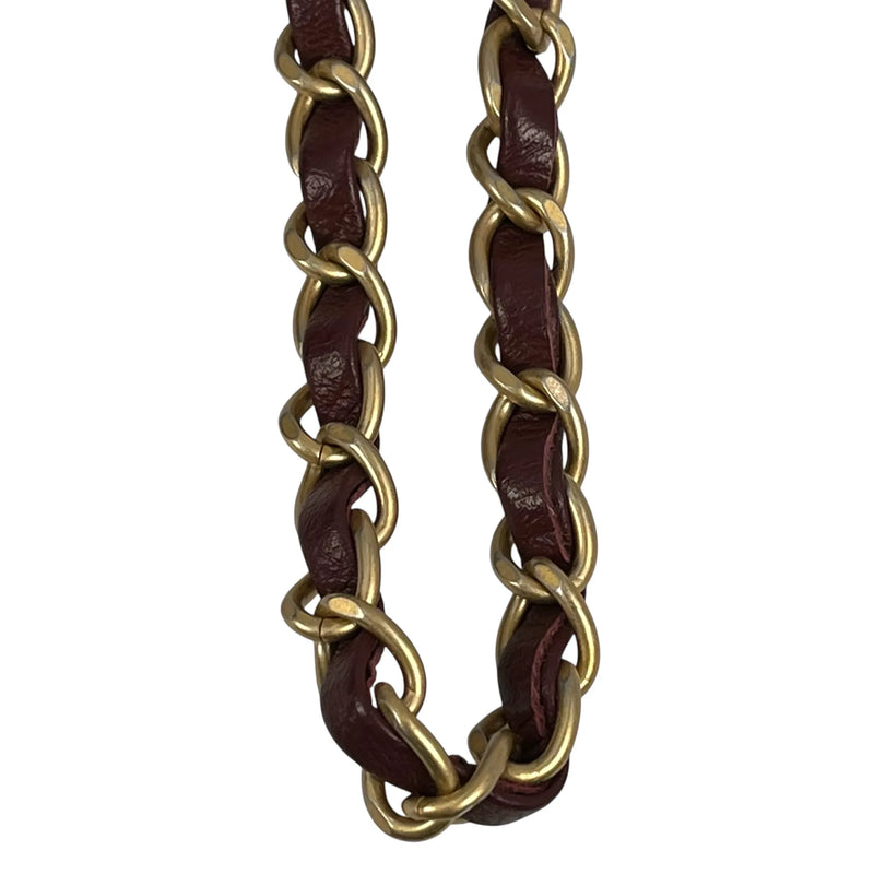 CHANEL Matelassé Wool Paris-Hamburg 2018-2019 Collection Mini Shoulder Bag - Navy 