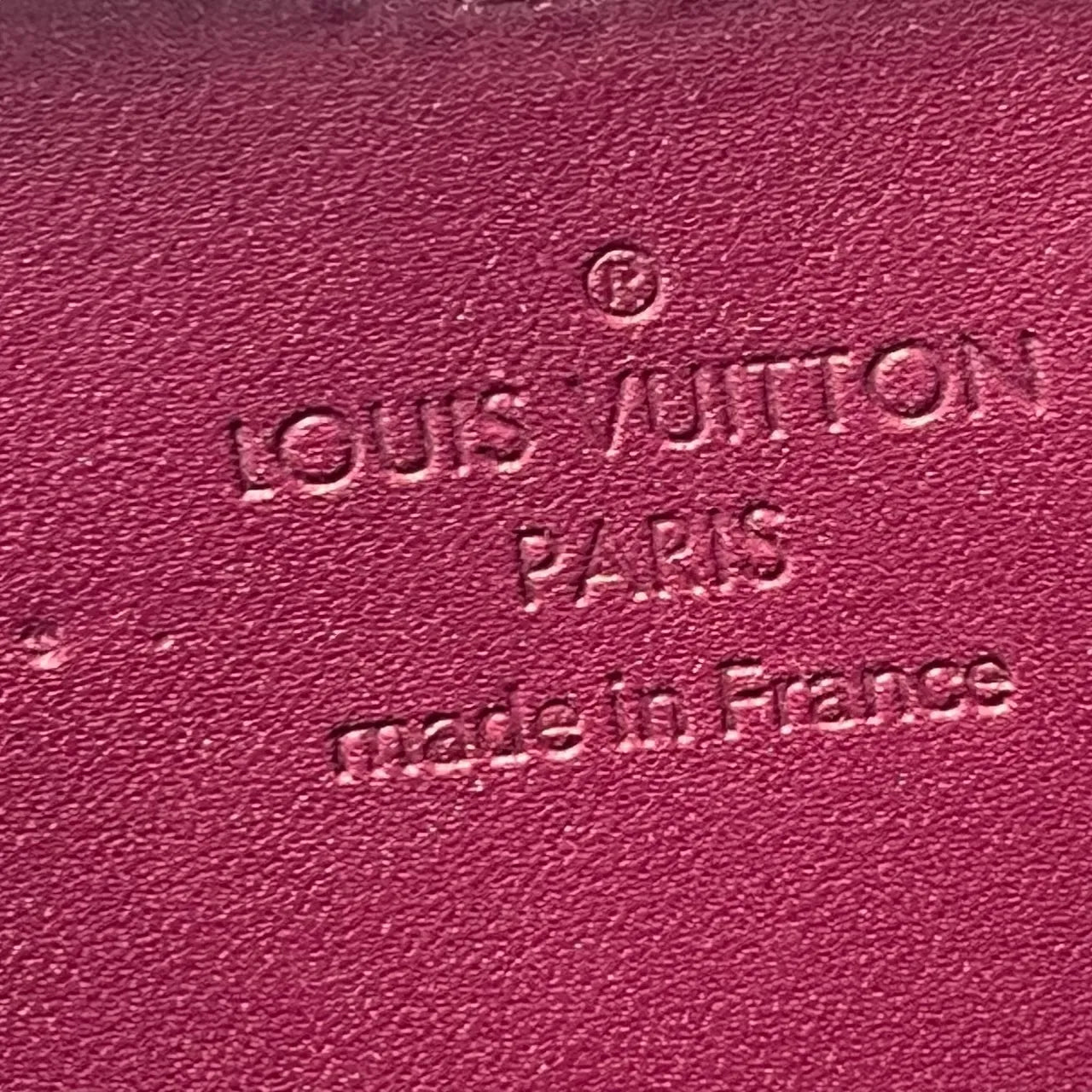 Louis Vuitton ポルトモネ クール ヴェルニ コインケース - パープル