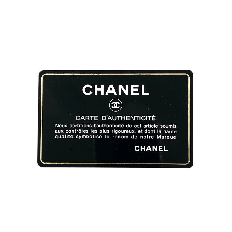 CHANEL Caviarskin Boy Double Zip Around Chain Wallet - Black 