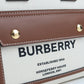 BURBERRY Cotton Handbag/Shoulder Bag - White 