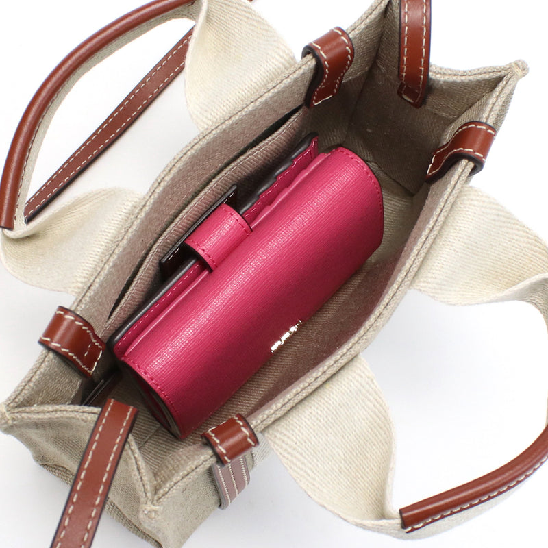 Chloe ウッディ ミニ トートバッグ ショルダーバッグ - ブラウン