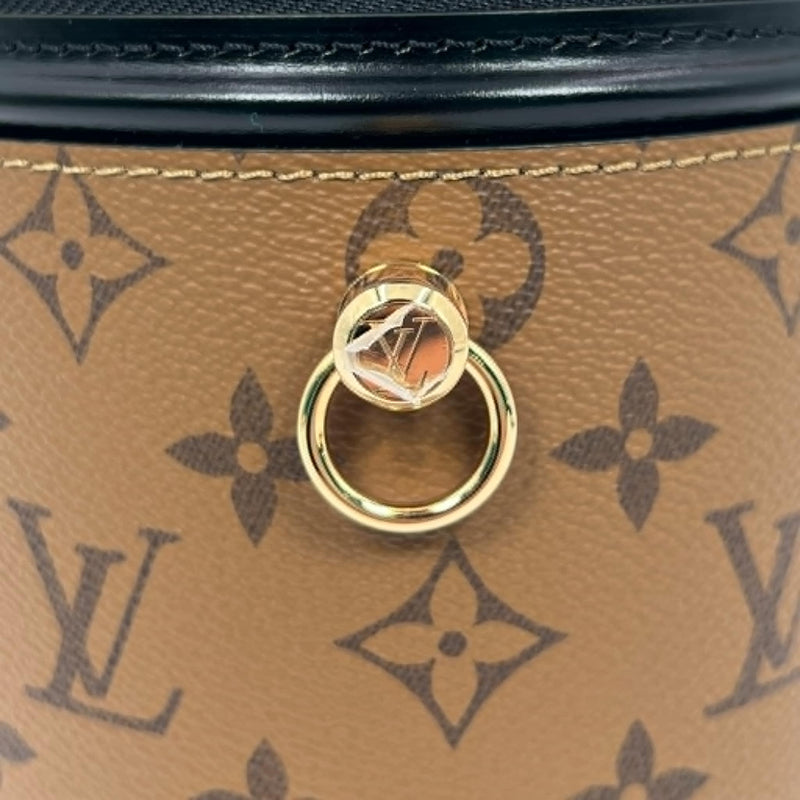 Louis Vuitton モノグラム キャンバス リバース カンヌ ハンドバッグ - ブラウン