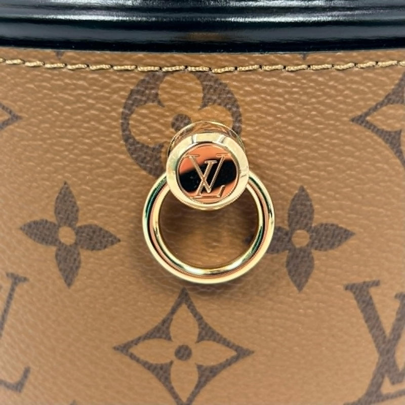 Louis Vuitton モノグラム キャンバス リバース カンヌ ハンドバッグ - ブラウン