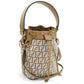 FENDI Montresor Handbag Bucket Bag - Brown 
