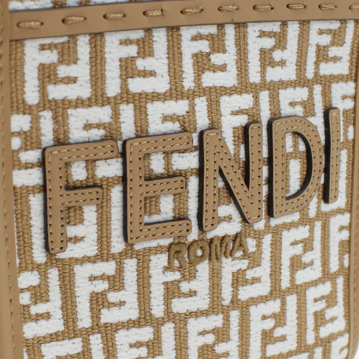 FENDI サンシャイン ショッパー ハンドバッグ - ブラウン