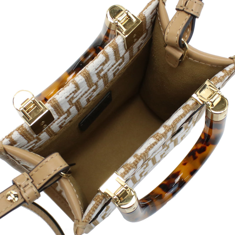 FENDI サンシャイン ショッパー ハンドバッグ - ブラウン