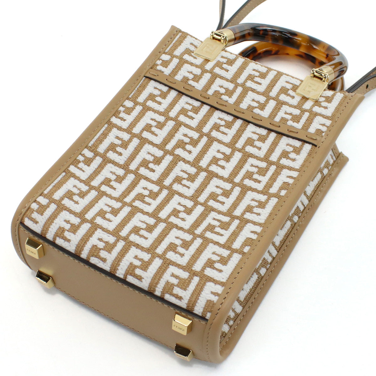 FENDI サンシャイン ショッパー ハンドバッグ - ブラウン