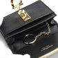FERRAGAMO Gancini Leather Clip Card Case - Black 