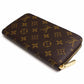 LOUIS VUITTON【ルイヴィトン】 M42616 モノグラム 長財布ラウンドファスナー/モノグラム・キャンバス レディース