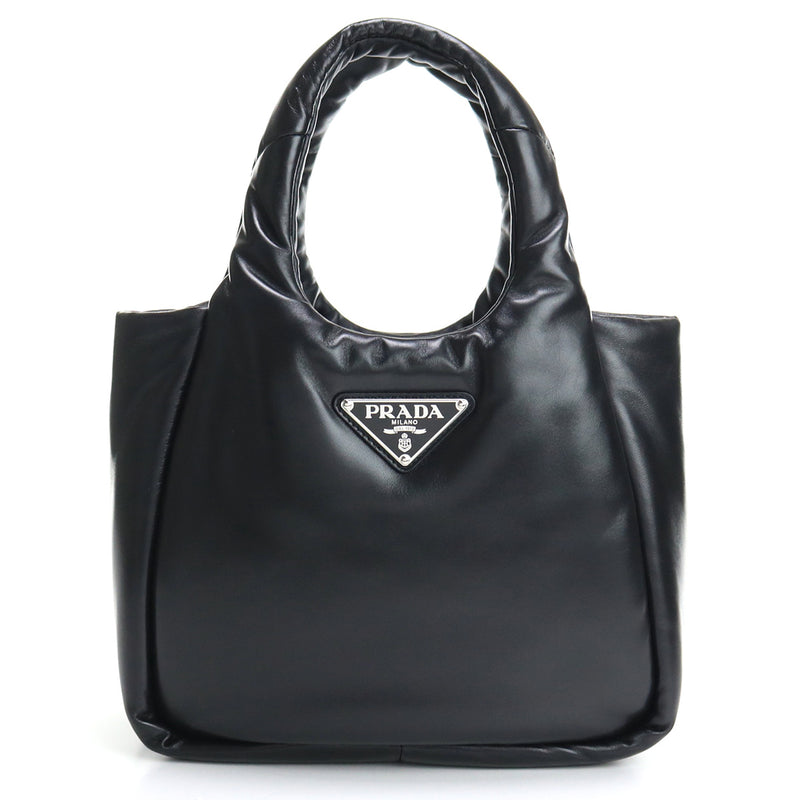 PRADA Small Re-Nylon Tote Bag - Black 