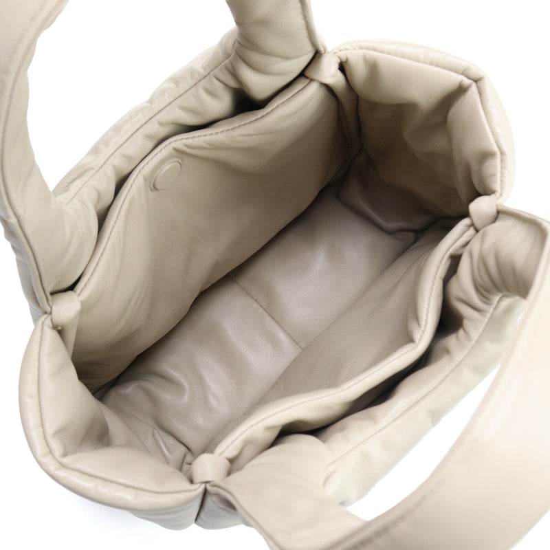 Prada Small Re-Nylon Tote Bag - Beige 