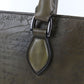 Berluti Toujours Leather Tote Bag - Khaki
