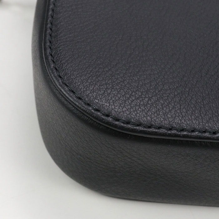 BALENCIAGA Everyday Camera Bag Leather Shoulder Bag - Black