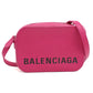 BALENCIAGA Ville Camera Bag Leather Shoulder Bag - Pink
