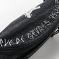 BALENCIAGA Explorer Graffiti Leather Belt Bag - Black